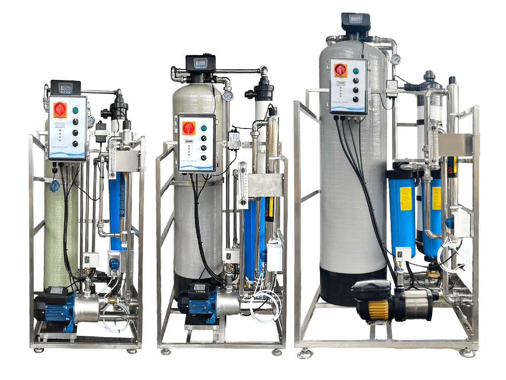 Professional water treatment systems